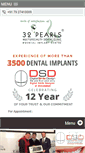 Mobile Screenshot of 32pearlsdental.com